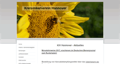 Desktop Screenshot of kreisimkerverein-hannover.de